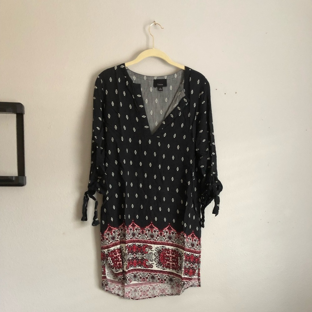 Lumiere motif dress